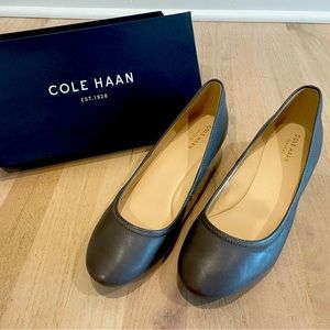 Cole Haan grey wedge heel (brand new)
